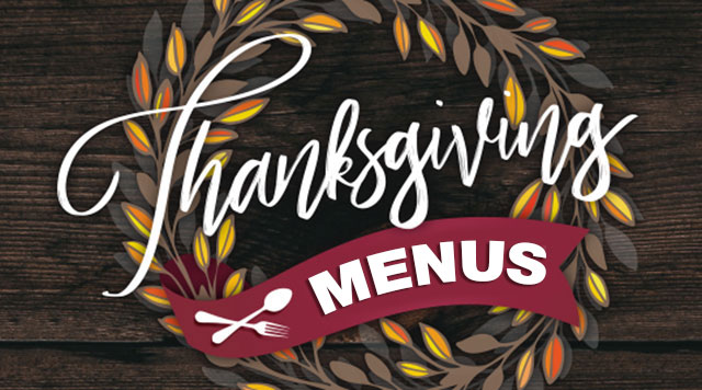 Thanksgiving Menus Suncoast Hotel & Casino